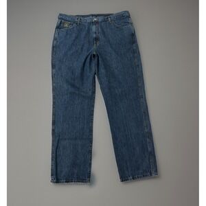 Cinch Mens Jeans 44x36 MB90530002 Medium Wash Relaxed Straight Western USA 0690